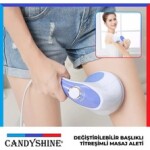 Tiffany 4 Başlıklı Selülit Önleyici Titreşimli ve Masaj Aleti Cihazı TP-1013