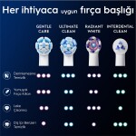 Oral-B iO Gentle Care Beyaz Diş Fırçası Yedek Başlığı 2 Adet