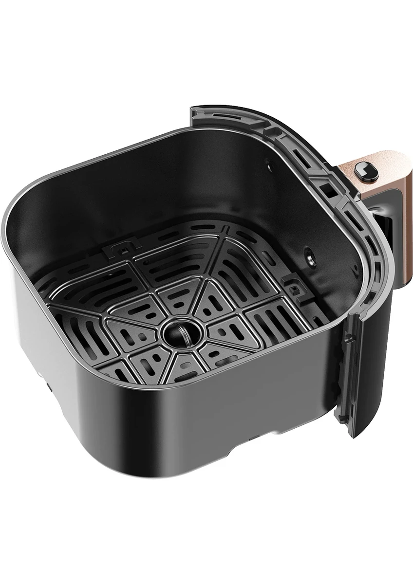 Ultenic K10 Sıcak Hava Fritözü, Ultenic Yağsız Fritöz, 5l Hava Fritözü Dokunmatik LED Ekran